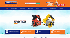 Desktop Screenshot of alibhaishariff.com